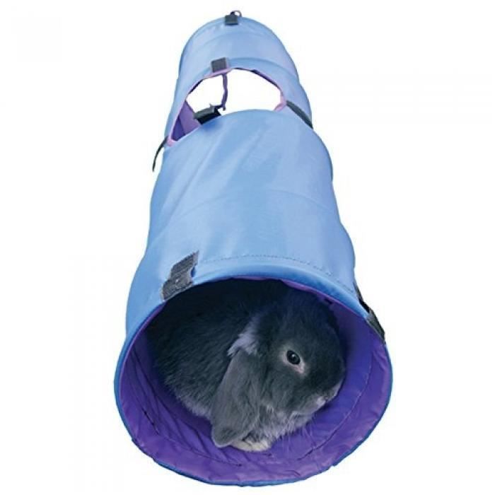 Meilleurs prix pour Tunnel d'activité pour lapin - ROSEWOOD - En polyester de qualité supérieure - Evite les griffes incarnées
