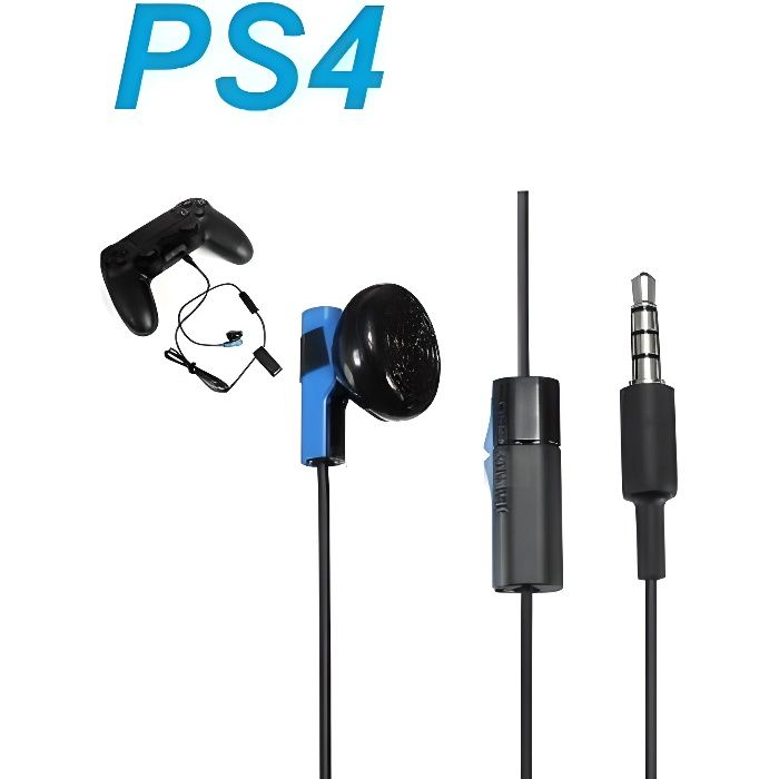 Casque Micro PS4 Officiel Sony Filaire - Accessoires PS4 Skyexpert -  Cdiscount Informatique