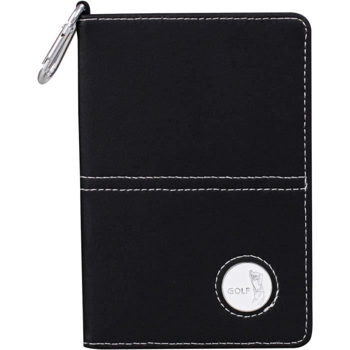 Porte-carte De Score De Golf En Cuir Marron Pine Valley - Neuf, Sans Marque, Pour Golfeur
