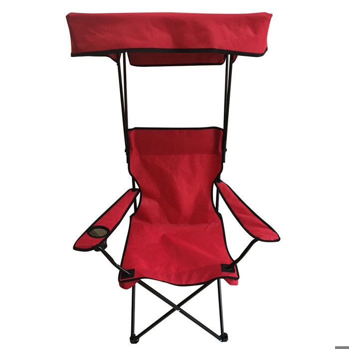 Chaise longue avec toit pare-soleil réglable Marbella Brunner - Berger Camping