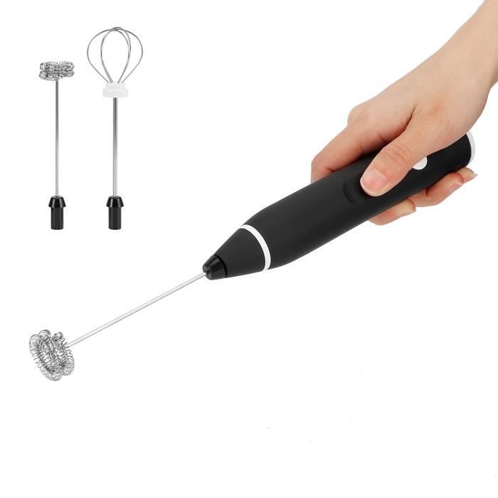 Mousseur à Lait Rechargeable USB - Léger, Résistant - Capacité 60ml - Pour Cappuccino, Latte