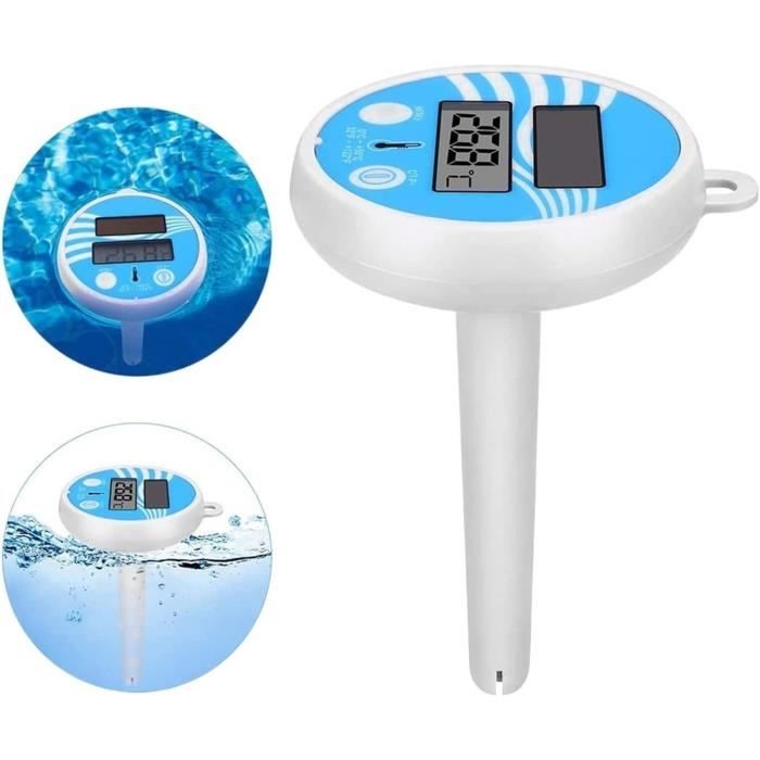 Thermomètre de Piscine Flottant Pêcheur 3 coloris