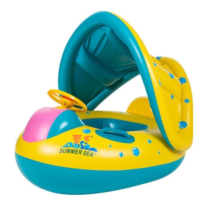 Jeux Aquatiques Bebe Nageur Siege De Bain Gonflable Pour Enfants Yacht Flottant Pour Bebes Cdiscount Jeux Jouets