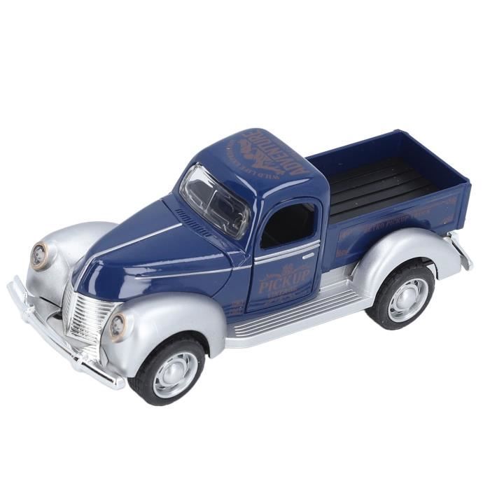 LIJUCAI Nostalgique Vintage Voiture en Métal Décoration de La Maison Modèle Miniature Classique Bus Modèle Artware Salon Décoration Artisanat, 6