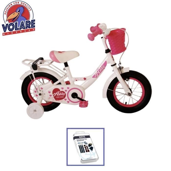 Vélo enfant Fille 16'' Stella de la Pat' Patrouille pour enfant de taille  de 100cm à 120cm avec 2 freins, porte poupée, panier avant - Cdiscount Sport