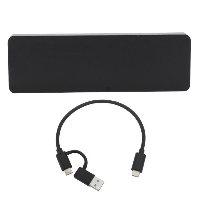 Boîtier externe SSD – VVIKIZY – M.2 NVMe – USB3.1 Type C – 10Gbps – Aluminium