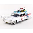 Voiture Miniature de Collection - JADA TOYS 1/24 - CADILLAC Ecto 1 - Ghostbusters Film - 1959 - White - 99731W - 253235000-1