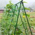 1.8x0.9 m - Filets En Nylon Vert Pour Plantes À Haricots Grimpantes, Support En Treillis Pour Clôture De Jard-1