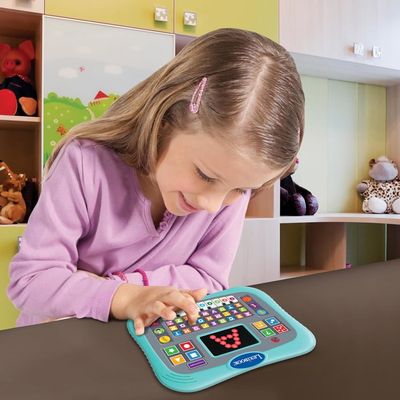 Tablette éducative bilingue parlante ABC avec touches tactiles et éc