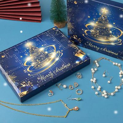 Calendrier De L'Avent Bijoux 2024 – Kit DIY 2 Bracelets Avec 24 Breloques – Cadeau De Noël Pour Fille
