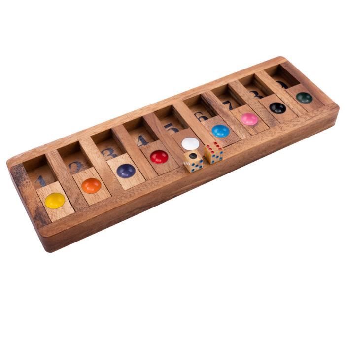 Jeu de société en bois - ENGELHART - 300406 - Coffret 4 joueurs Jeu de société en bois - ENGELHART - 300406 - Coffret 4 joueurs