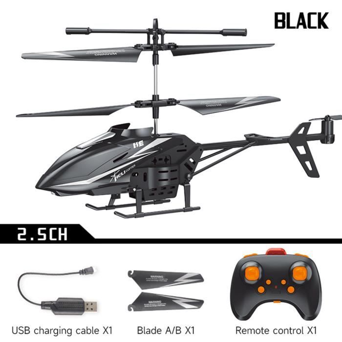 Hélicoptère Avion télécommandé photographie aérienne caméra 2.4G jouet  télécommandé TECH DISCOUNT noir - Cdiscount Jeux - Jouets