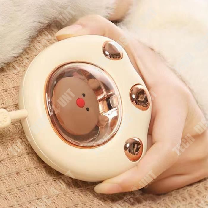TD® Mignon mignon animal de compagnie chat griffe chauffe-mains USB portable  rechargeable mini chauffe-main chaud bébé - Cdiscount Bricolage