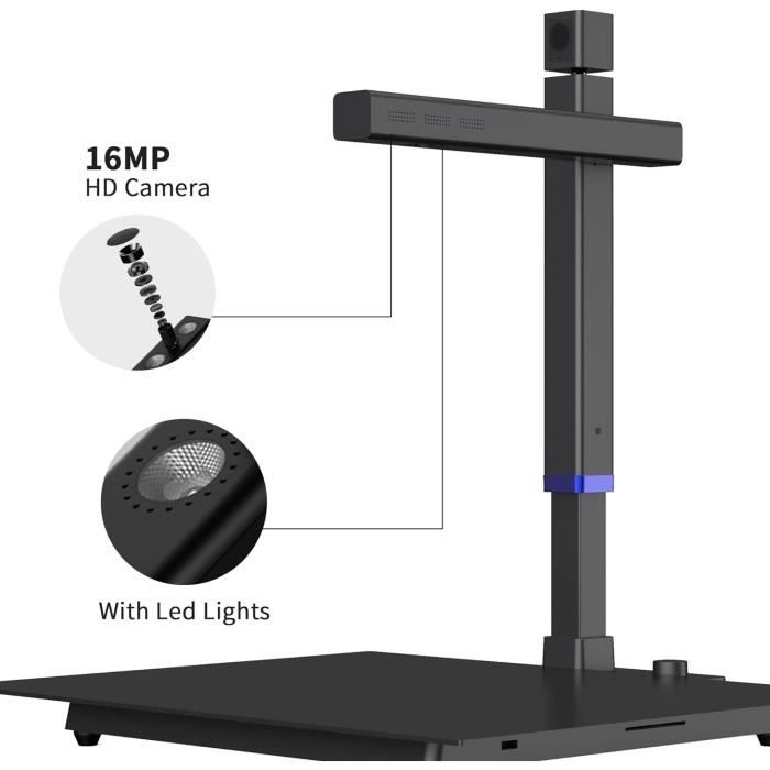 Shine Surface Pro Scanner De Documents 16 Mégapixels Avec Webcam ...