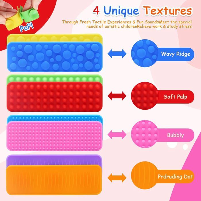 Pack De Jouets Sensoriels Pour Enfants Et Adultes, Anti-Stress, Anti