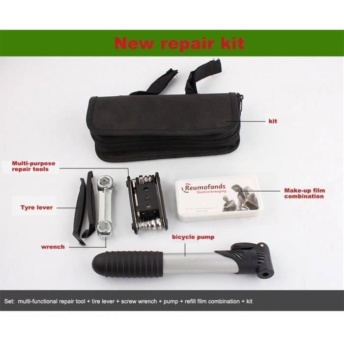 Option de couleur 7 OUTIL DE PLIAGE DE VÉLO, KITS DE RÉPARATION DE