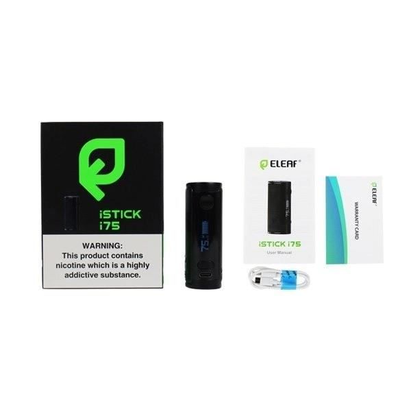 Eleaf - Mod iStick i75 3000mAh - Black - Cdiscount Au quotidien