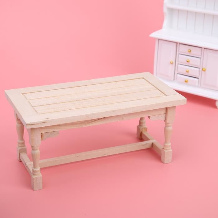 2 Pcs Banc de Maison de Poupée Banc Miniature Mini Parc Jardin Patio Banc Non Peint avec Accoudoirs 2 Pcs Banc de Maison de Poupée Banc Miniature Mini Parc Jardin Patio Banc Non Peint avec Accoudoirs