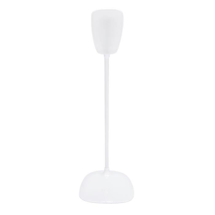 Lampe De Bureau Zerodis LED 3W Lecture Avec Clip Flexible Col De Cygne - Protection Yeux, Noir Aluminium