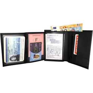 Porte Papiers Voiture Cuir Porte Carte Grise Et Papiers De Voiture