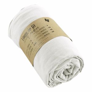 Drap Housse 180X200 Cm Blanc & Attrape-Rêves Protege Matelas En
