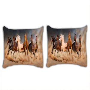 Drap de bain brodé personnalisé cheval N°2