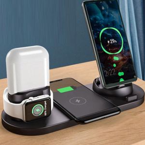 Chargeur Sans Fil 15W Avec Support Pliable – Station De Charge Rapide Pour Téléphone – Multi-appareils Compatible