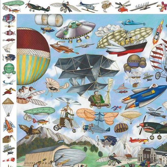 Puzzle Enfant 6 Ans 0 Pieces Djeco Avions Aero Club Cdiscount Jeux Jouets