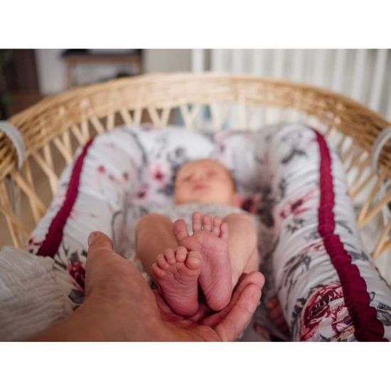 Jukki Reducteur De Lit Bebe Cocon De Sommeil Pour Nouveau Ne Nourrisson Baby Nest Coussin De Voyage Portable Reve D Ete Cdiscount Puericulture Eveil Bebe