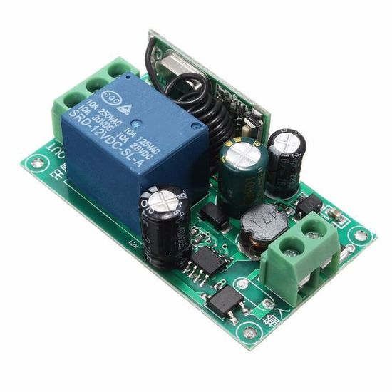 220V 10A 1CH Canal Sans Fil Commutateur Relais Télécommande Récepteur