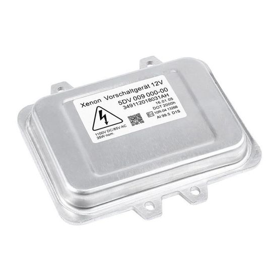 HELLA xénon phares Dispositif de commande 5dv 009 000-00 Ballast Ballast NOUVEAU