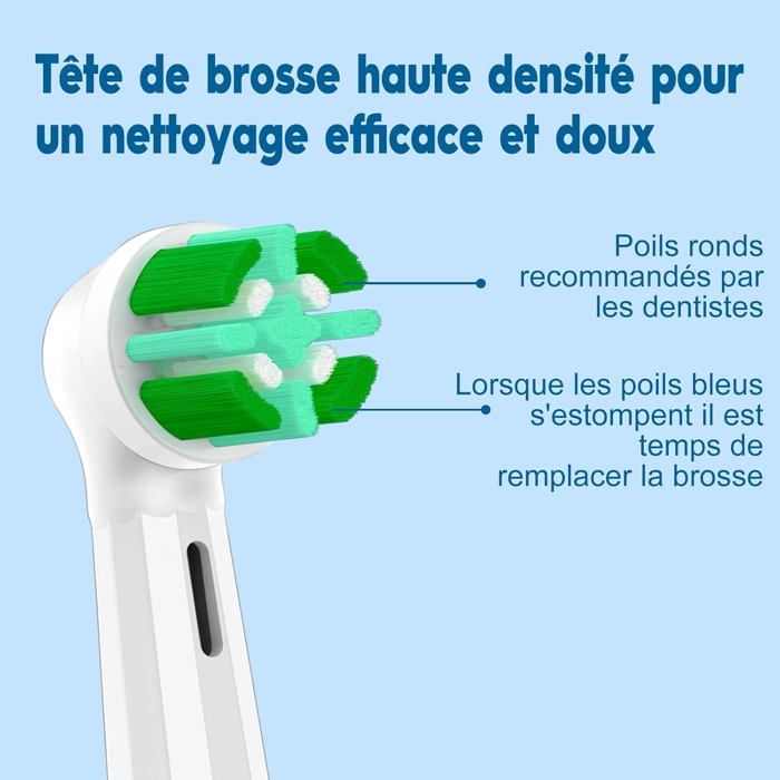 Brossette de rechange pour brosse à dents électrique SWROSE 8 Têtes — free download