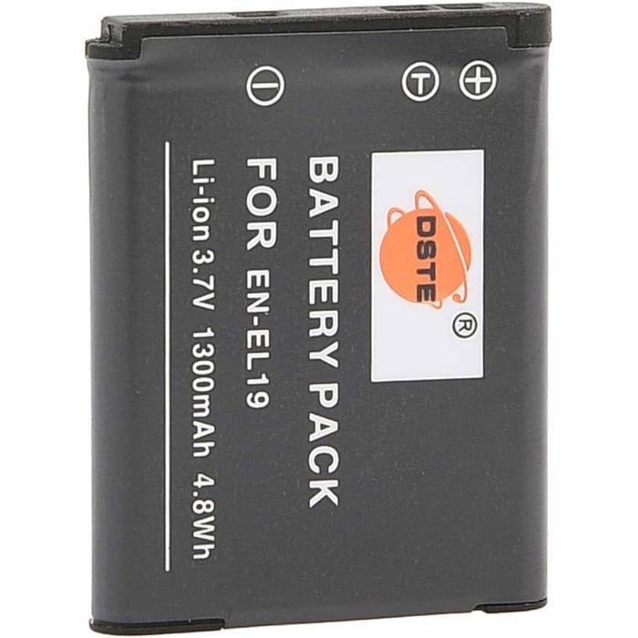 DSTE 2 Batteries NP-FV70 + Chargeur Double DC04E – Compatible Sony HDR-CX, FDR-AX, HXR