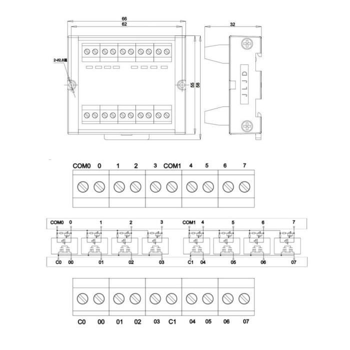 Cikonielf module de convertisseur de niveau Module de convertisseur