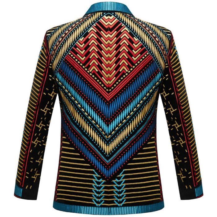Veste colorée homme clearance