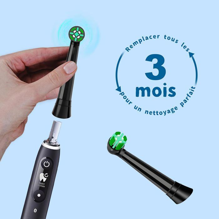 Brossette de rechange pour brosse à dents électrique SWROSE 8 Têtes — free download