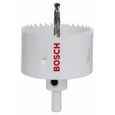 Scie-trépan HSS bimétal BOSCH - Diamètre 73 mm - Compatible avec toutes les marques-0