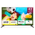 ANDROID SMART TV 43" (109 cm) U43H7A - 4K, Wifi, Bluetooth, Youtube, Netflix, Amazon Prime, Google Play-Connectivité 3 x HMDI 2.0-0