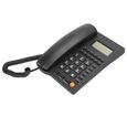 HURRISE Ligne fixe Bureau d'affaires Utilisation à domicile Téléphone fixe Téléphone fixe avec identification de l'appelant-0