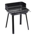 PORTAGO Barbecue charbon noir 33 x 26 cm-0