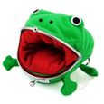 Grenouille Mignonne Sac Dr/ôle De Monnaie Casque Portefeuille De Cartes De Cr/édit Cl/és Porte-Bourse Cosplay Anime Cartoon Toy