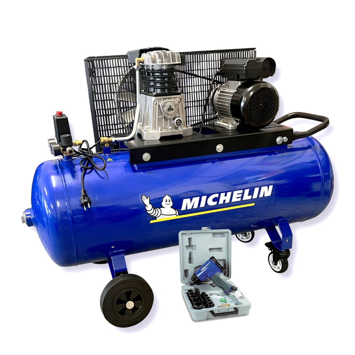 COMPRESSEUR 150 LT Avec Clé à Choc Michelin Cdiscount Bricolage
