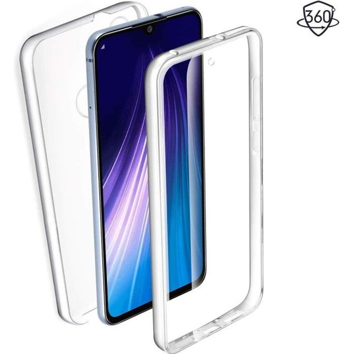 Coque Ring Armor hybride antichoc Convient pour : Oppo A16S / A16 / A54S - noir