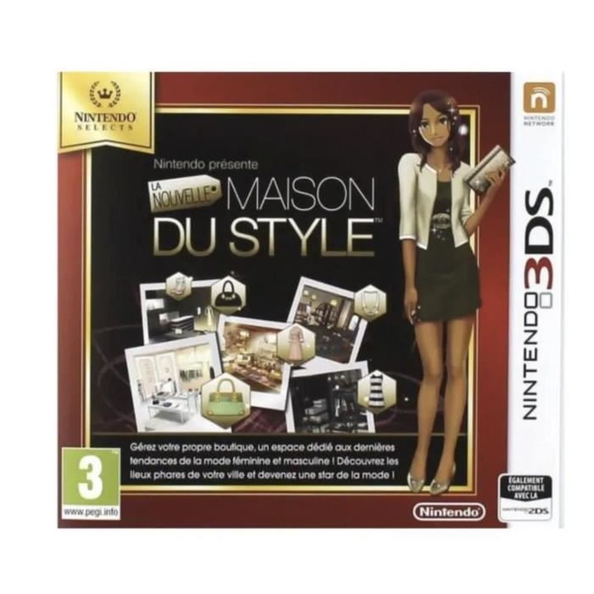 Jeu New Style Boutique Nintendo 3DS Cdiscount Jeux vidéo