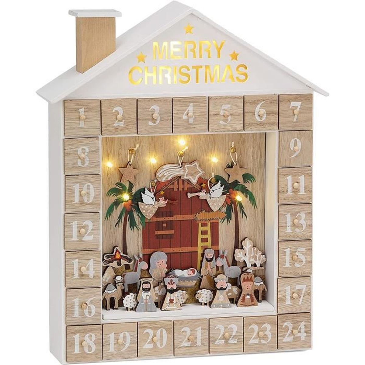 Calendrier De Lavent Deco Noel