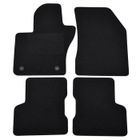 BRAND Tapis de sol - Jeep - Renegade - Velours noir - 4 pièces - Ajustement précis