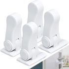 BRAND Serrure de Sécurité Portes et Fenêtres,Enfant et Bébé Bloque Porte Verrouillage Sécurité avec Adhésif,pour les fenêtres-4 ​Pcs