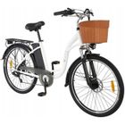 Vélo électrique - DYU - C6 - 26 pouces - Moteur 350W - Batterie 36V 12.5Ah - 70KM autonomie - Blanc
