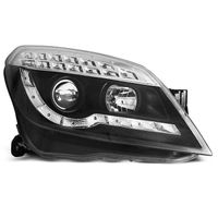 Paire de feux phares Opel Astra H 04-10 Daylight led noir (P52)