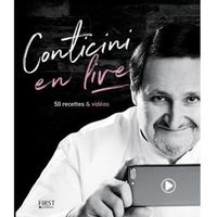 Livre - Philippe Conticini ; recettes en live
